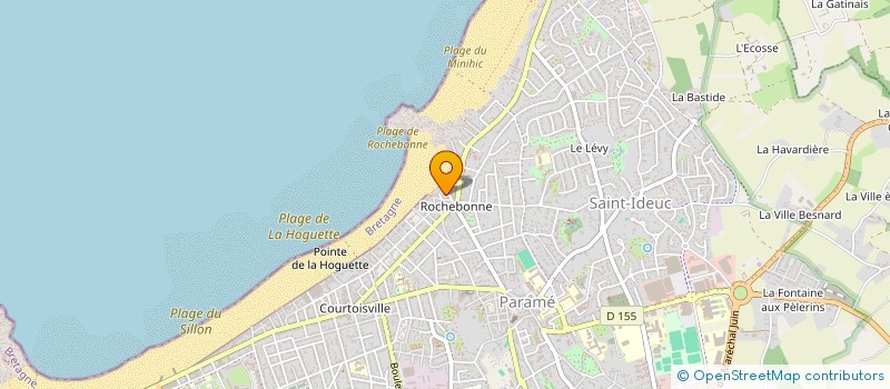 localisation de l'entreprise MONSIEUR CHRISTIAN LE BRIS  SAINT-MALO