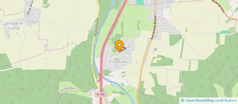 localisation de l'entreprise MONSIEUR CHRISTIAN LE COMTE à PINTERVILLE