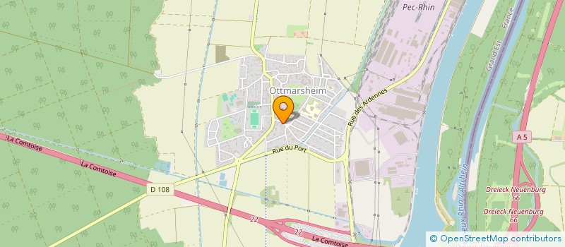 localisation de l'entreprise MONSIEUR CHRISTIAN LE GOFF  HOMBOURG