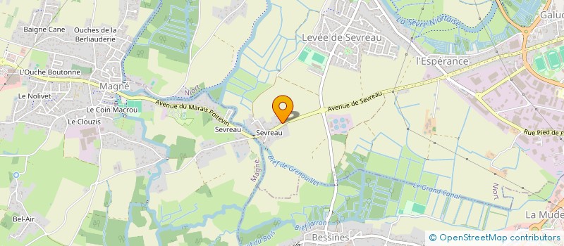 localisation de l'entreprise MONSIEUR CHRISTIAN LE GUET  NIORT