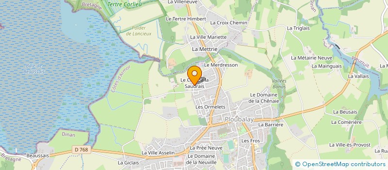 localisation de l'entreprise MONSIEUR CHRISTIAN LE GUYADER à BEAUSSAIS-SUR-MER