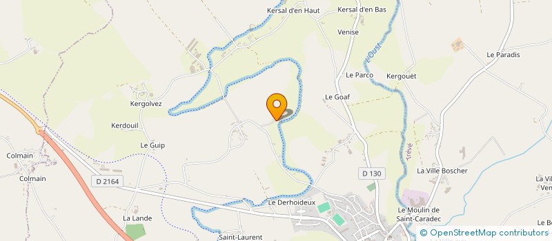 localisation de l'entreprise MONSIEUR CHRISTIAN LE HO  SAINT-CARADEC