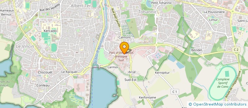 localisation de l'entreprise MONSIEUR CHRISTIAN LE MINTIER DE LA MOTTE-BASSE à VANNES