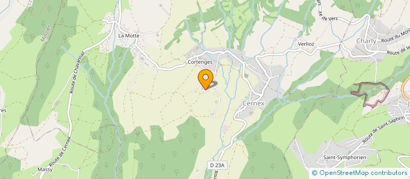 localisation de l'entreprise MONSIEUR CHRISTIAN LE ROY  PLOUEZEC