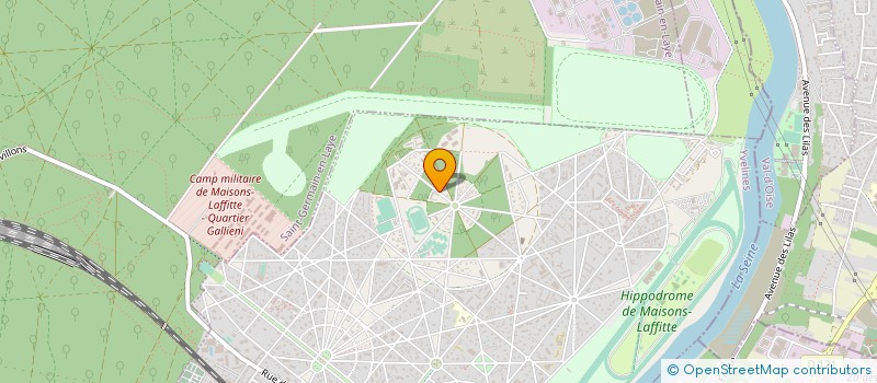localisation de l'entreprise MONSIEUR CHRISTIAN LE VEEL à MAISONS-LAFFITTE