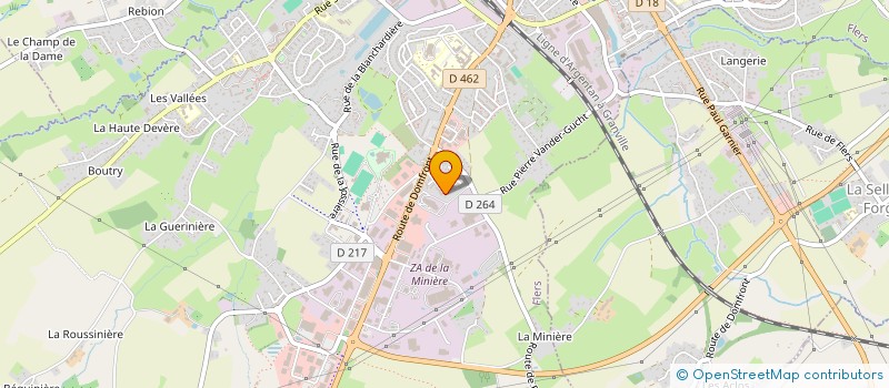 localisation de l'entreprise MONSIEUR CHRISTIAN LEBAS à FLERS