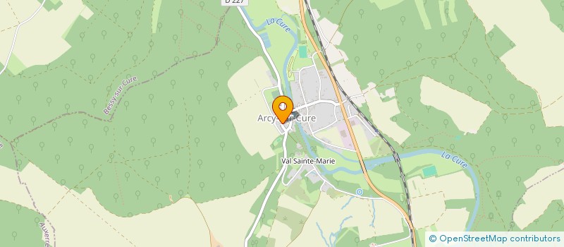 localisation de l'entreprise MONSIEUR CHRISTIAN LEBLANC  ARCY-SUR-CURE
