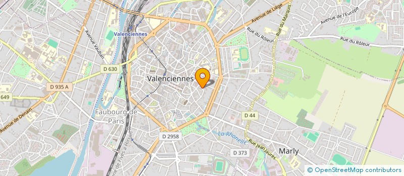 localisation de l'entreprise MONSIEUR CHRISTIAN LEBON à VALENCIENNES