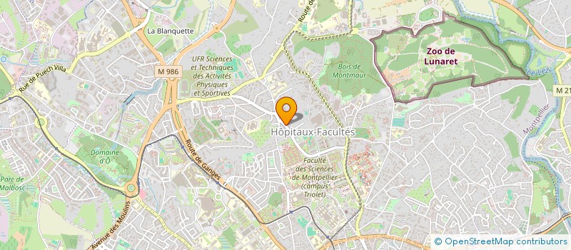 localisation de l'entreprise MONSIEUR CHRISTIAN LEBRUN à MONTPELLIER