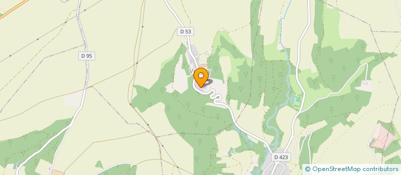 localisation de l'entreprise MONSIEUR CHRISTIAN LEBRUN  VREGNY