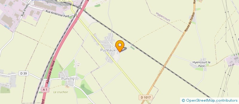 localisation de l'entreprise MONSIEUR CHRISTIAN LECLERC  PUZEAUX