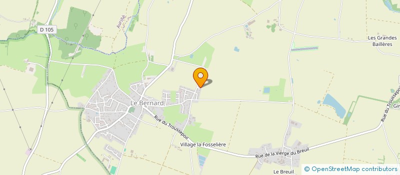 localisation de l'entreprise MONSIEUR CHRISTIAN LECLERCQ  LE BERNARD