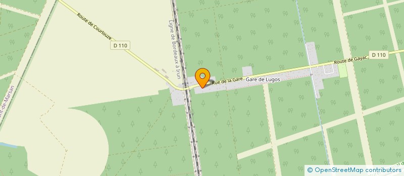 localisation de l'entreprise MONSIEUR CHRISTIAN LECOMTE  LUGOS