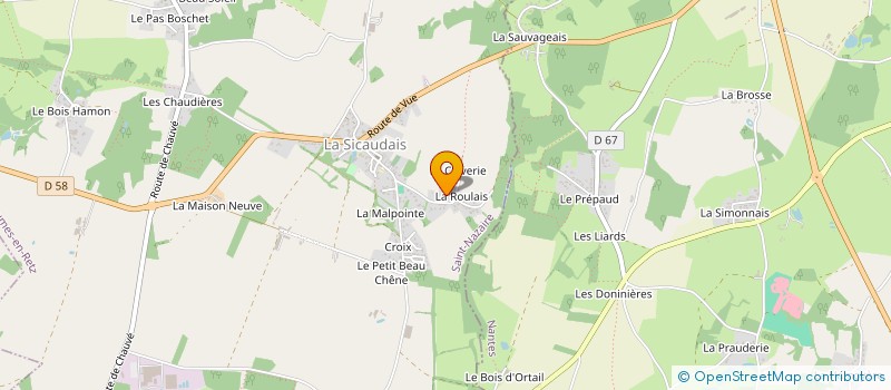 localisation de l'entreprise MONSIEUR CHRISTIAN LEDUC à CHAUMES-EN-RETZ