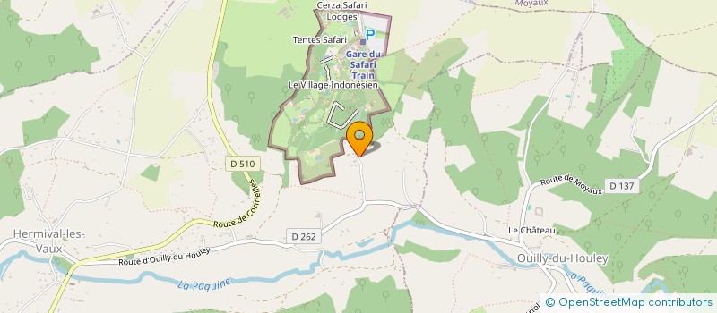 localisation de l'entreprise MONSIEUR CHRISTIAN LEFEBVRE  SAINT-PIERRE-DES-IFS