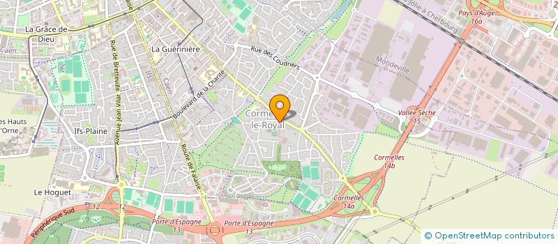 localisation de l'entreprise MONSIEUR CHRISTIAN LEFETEY  CORMELLES-LE-ROYAL