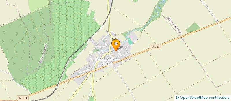 localisation de l'entreprise MONSIEUR CHRISTIAN LEFEVRE  BERGERES-LES-VERTUS