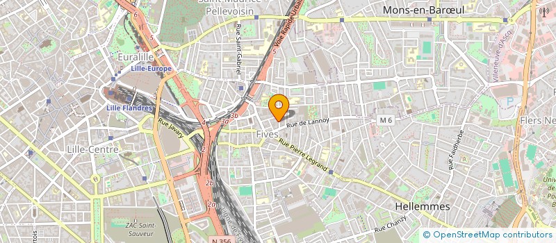 localisation de l'entreprise MONSIEUR CHRISTIAN LEGRAND à LILLE