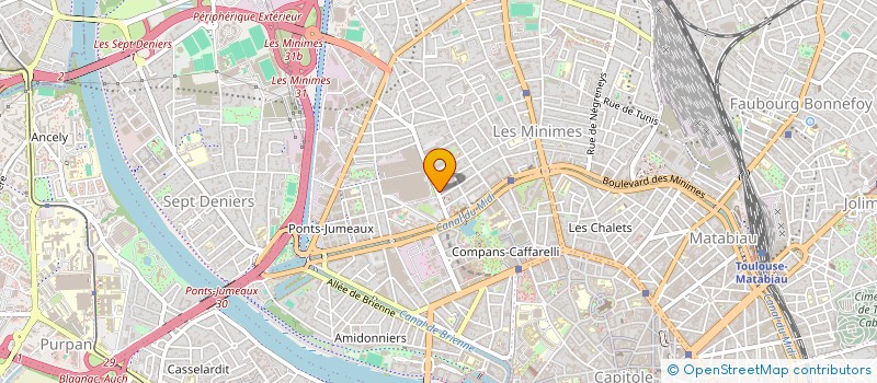 localisation de l'entreprise MONSIEUR CHRISTIAN LEGRAND à TOULOUSE