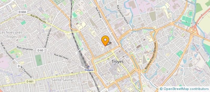 localisation de l'entreprise MONSIEUR CHRISTIAN LEGRIS  TROYES