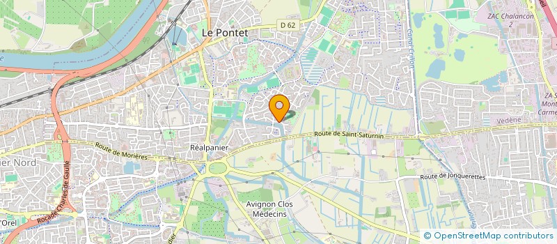 localisation de l'entreprise MONSIEUR CHRISTIAN LEGROS  LE PONTET