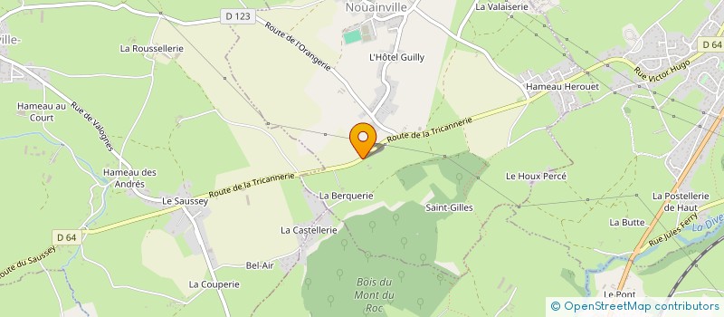 localisation de l'entreprise MONSIEUR CHRISTIAN LEJEUNE  NOUAINVILLE