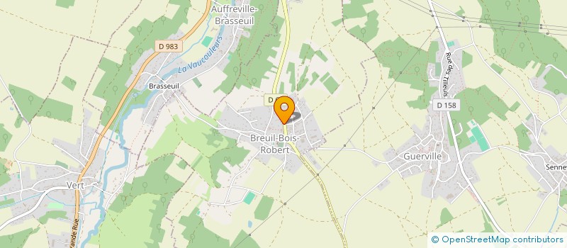 localisation de l'entreprise MONSIEUR CHRISTIAN LELOUCY  BREUIL-BOIS-ROBERT