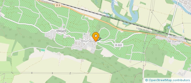 localisation de l'entreprise MONSIEUR CHRISTIAN LEMAIRE  BOURSAULT