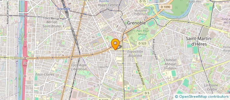 localisation de l'entreprise MONSIEUR CHRISTIAN LEMAITRE à GRENOBLE