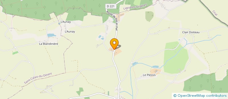 localisation de l'entreprise MONSIEUR CHRISTIAN LEMAITRE  PRE-EN-PAIL-SAINT-SAMSON