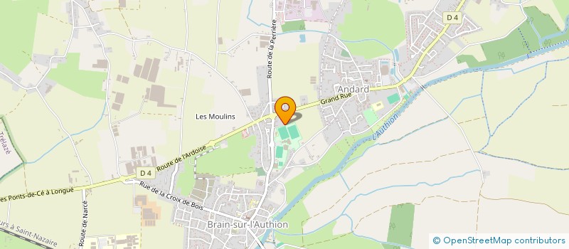 localisation de l'entreprise MONSIEUR CHRISTIAN LEMESLE  LOIRE-AUTHION