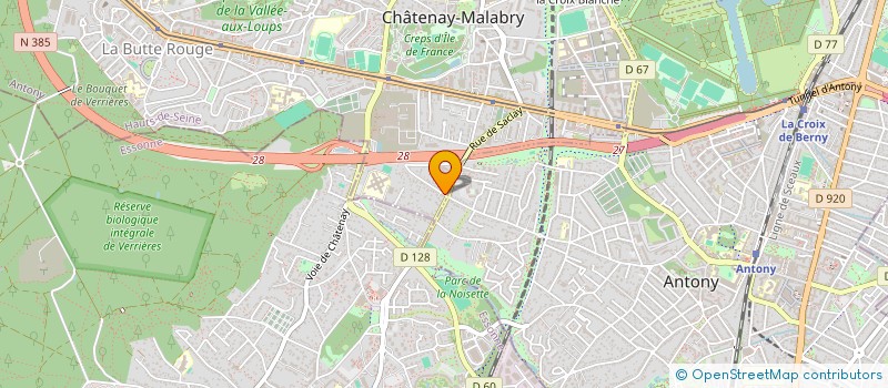 localisation de l'entreprise MONSIEUR CHRISTIAN LEMOINE à CHATENAY-MALABRY