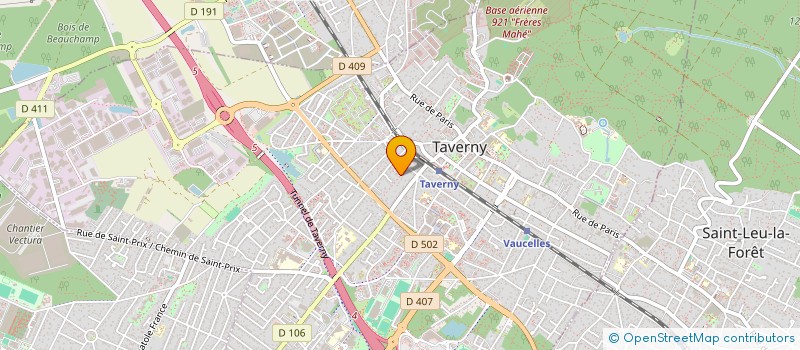 localisation de l'entreprise MONSIEUR CHRISTIAN LEMONCHOIS  TAVERNY