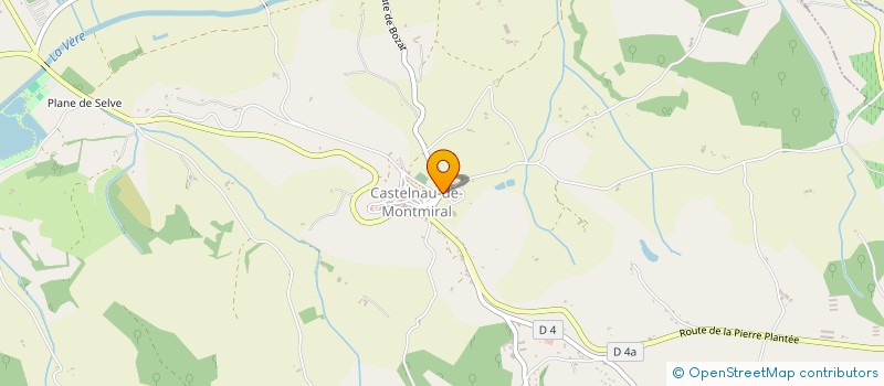 localisation de l'entreprise MONSIEUR CHRISTIAN LEONARD  CASTELNAU-DE-MONTMIRAL