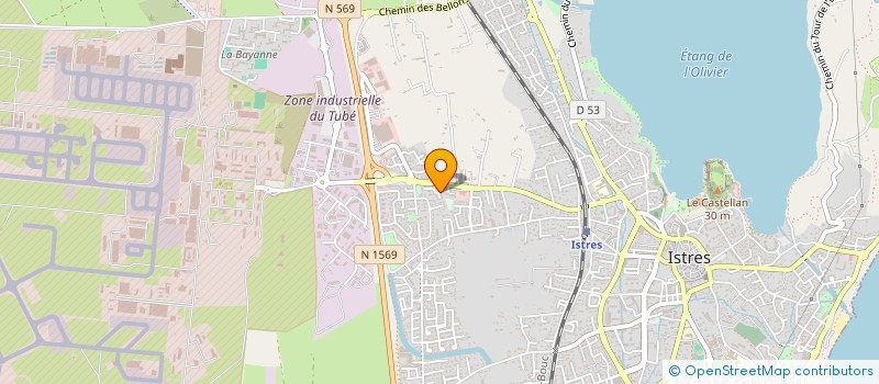 localisation de l'entreprise MONSIEUR CHRISTIAN LEONARD  ISTRES