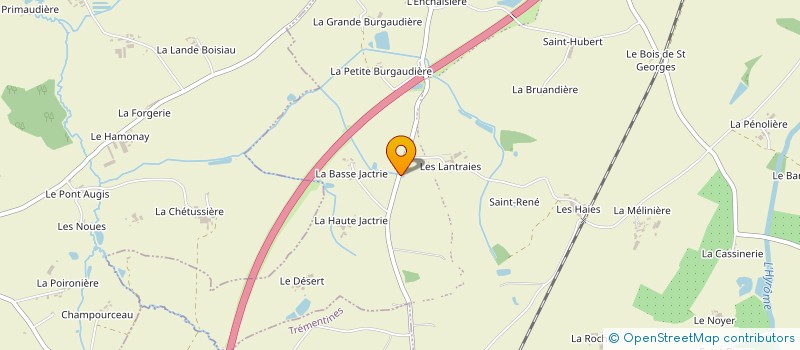 localisation de l'entreprise MONSIEUR CHRISTIAN LEPOUREAU  CHEMILLE-EN-ANJOU