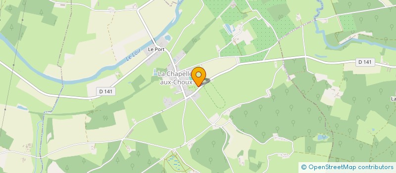 localisation de l'entreprise MONSIEUR CHRISTIAN LEROUX à LE LUDE