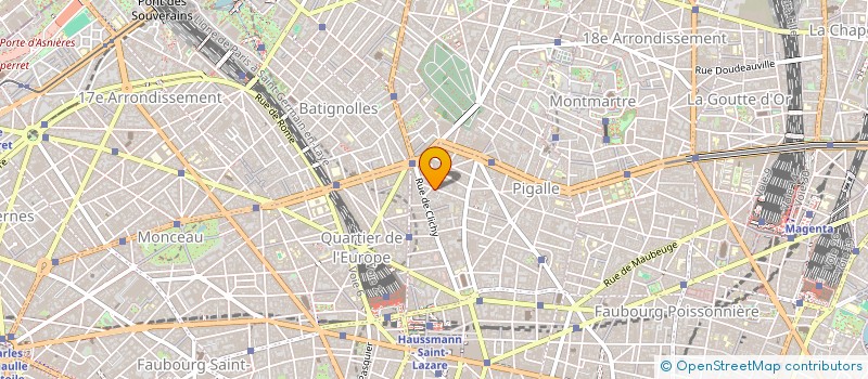 localisation de l'entreprise MONSIEUR CHRISTIAN LEROY  PARIS