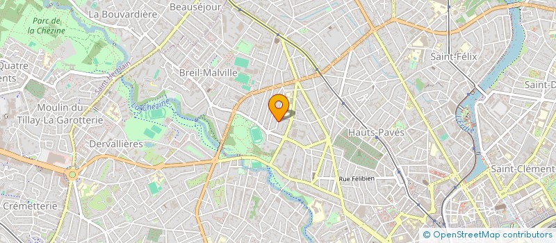 localisation de l'entreprise MONSIEUR CHRISTIAN LERUSTE à NANTES