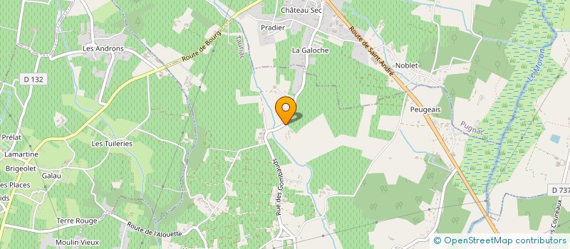 localisation de l'entreprise MONSIEUR CHRISTIAN LETARD  TAURIAC