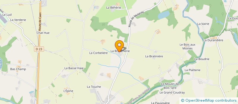 localisation de l'entreprise MONSIEUR CHRISTIAN LETISSIER à AMBRIERES-LES-VALLEES