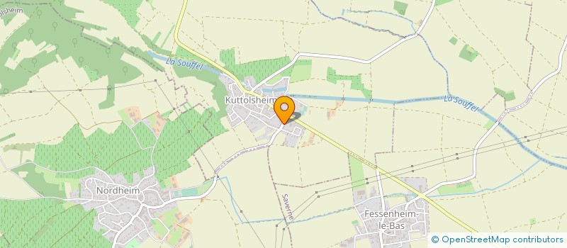 localisation de l'entreprise MONSIEUR CHRISTIAN LETZELTER  KUTTOLSHEIM