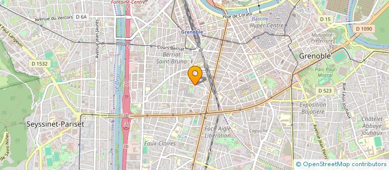 localisation de l'entreprise MONSIEUR CHRISTIAN LEWANDOWSKI à GRENOBLE