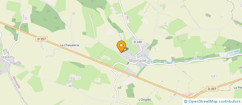 localisation de l'entreprise MONSIEUR CHRISTIAN LEZIER  MONTAILLE