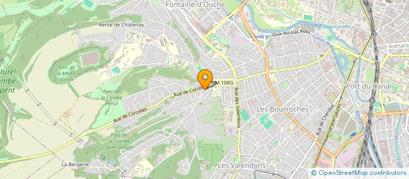 localisation de l'entreprise MONSIEUR CHRISTIAN LIABOT à DIJON