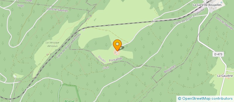 localisation de l'entreprise MONSIEUR CHRISTIAN LIEGEON  COURVIERES