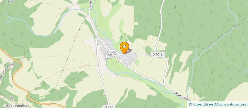 localisation de l'entreprise MONSIEUR CHRISTIAN LINOSSIER  LERY