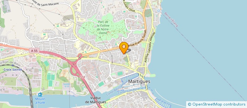 localisation de l'entreprise MONSIEUR CHRISTIAN LIVON à MARTIGUES