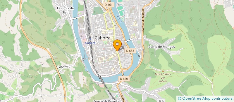 localisation de l'entreprise MONSIEUR CHRISTIAN LOCATELLI  FAYCELLES