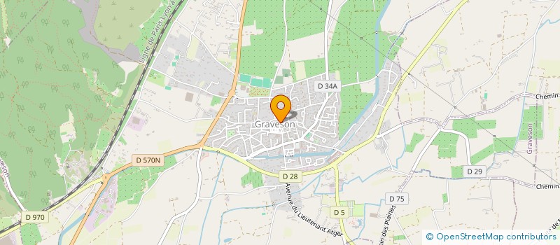 localisation de l'entreprise MONSIEUR CHRISTIAN LODWITZ  GRAVESON